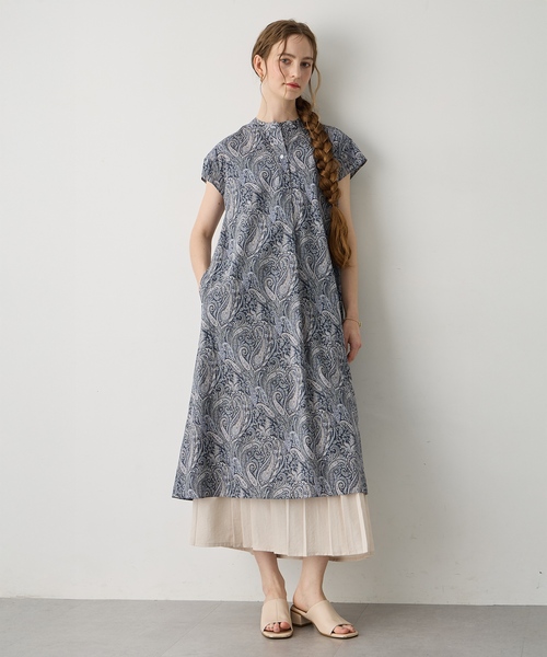 ワンピース 「Liberty」リバティプリントワンピースの画像