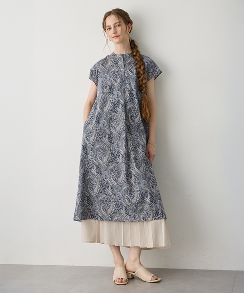 ワンピース 「Liberty」リバティプリントワンピースの画像