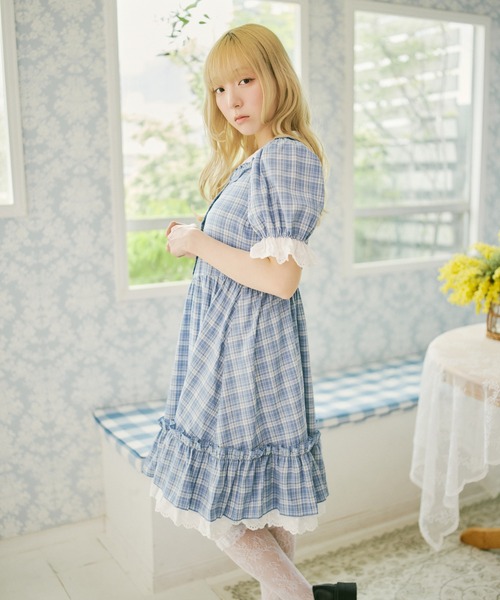 kutir（クティール） ワンピース 夏 半袖 「クティールとレトロ