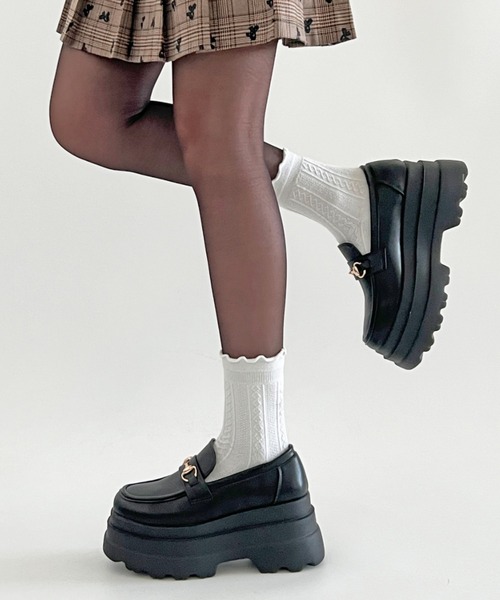 「Shoes in Closet」 シューズ M ブラック レディース_画像6