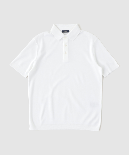 ポロシャツ HERNO(へルノ) Jersey Knit Effect Polo Shirts メンズ レディースの画像