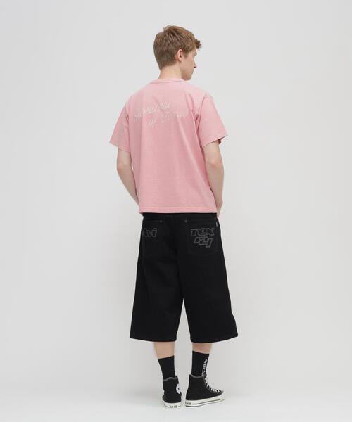 AVIREX（アヴィレックス） ジーンズ GOALERS EMBROIDERY DENIM SHORTS