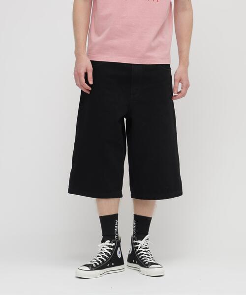 AVIREX（アヴィレックス） ジーンズ GOALERS EMBROIDERY DENIM SHORTS