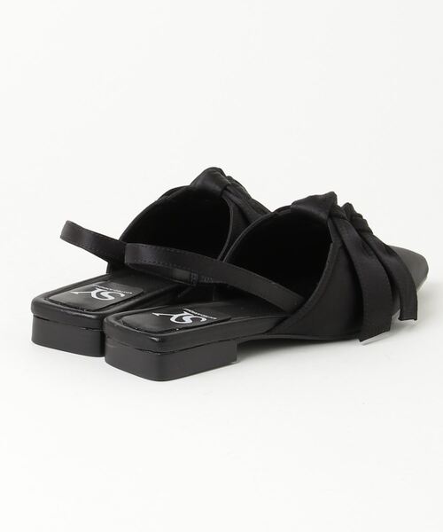 「SY UNITED ARROWS」 フラットサンダル 22cm ブラック レディース_画像2