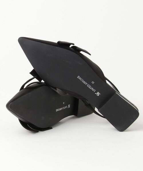 「SY UNITED ARROWS」 フラットサンダル 22cm ブラック レディース_画像3