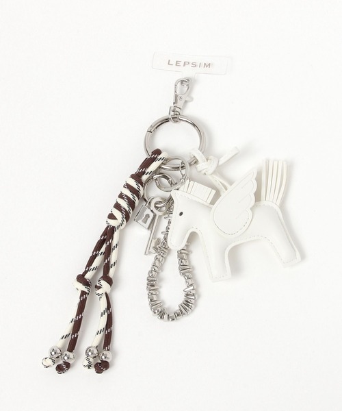 LEPSIM（レプシィム） キーホルダー ハンドストラップバッグチャーム