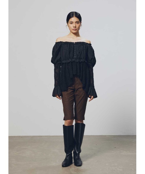 「COEL」 ハーフパンツ 38 ブラック レディース_画像8