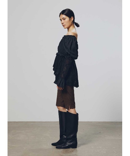 「COEL」 ハーフパンツ 38 ブラック レディース_画像9