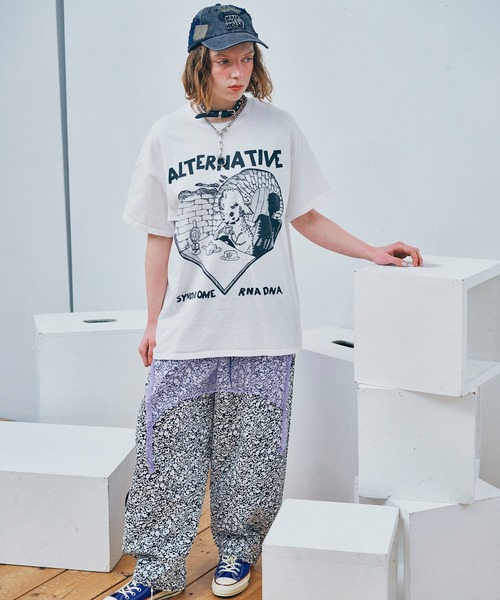 「RNA」 半袖Tシャツ MEDIUM ピンク レディース_画像2