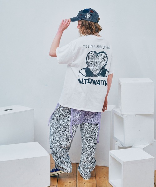 「RNA」 半袖Tシャツ MEDIUM ピンク レディース_画像3