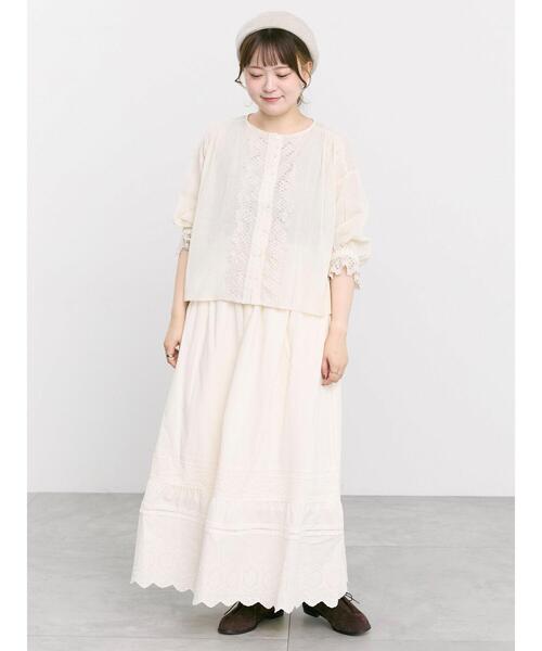 ツハルバイサマンサモスモス　羽織レースブラウス（ブラック）新品未使用 TSUHARU by Samansa Mos2（ツハルバイサマンサモスモス） ブラウス