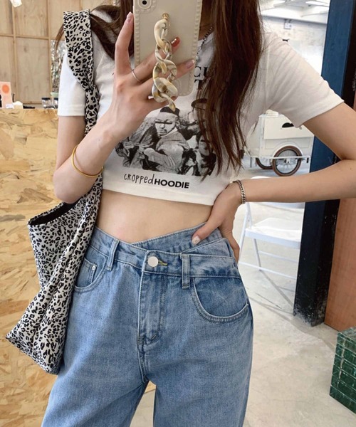 「meJane」 デニムパンツ M ブルー レディース_画像4