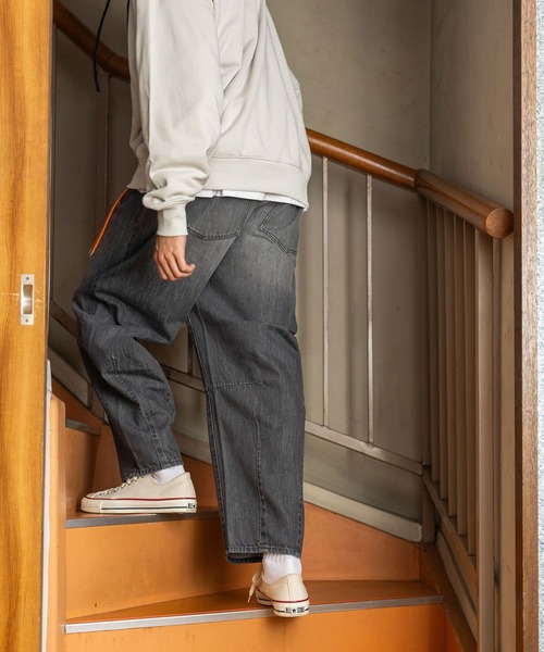 「niko and...」 デニムパンツ LARGE インディゴブルー メンズ_画像4