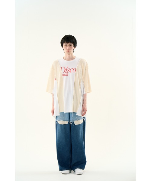 「DISCOVERED」 半袖Tシャツ SMALL ホワイト メンズ_画像2