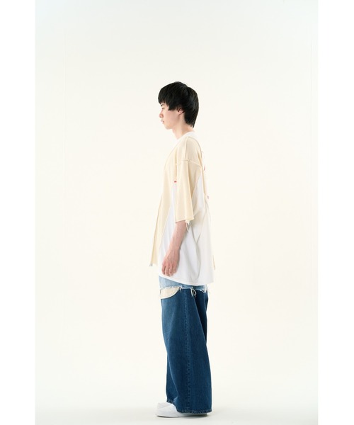 「DISCOVERED」 半袖Tシャツ SMALL ホワイト メンズ_画像3