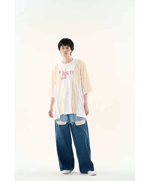 「DISCOVERED」 半袖Tシャツ SMALL ホワイト メンズ_画像4