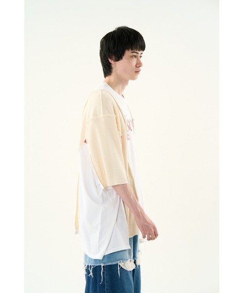 「DISCOVERED」 半袖Tシャツ SMALL ホワイト メンズ_画像7