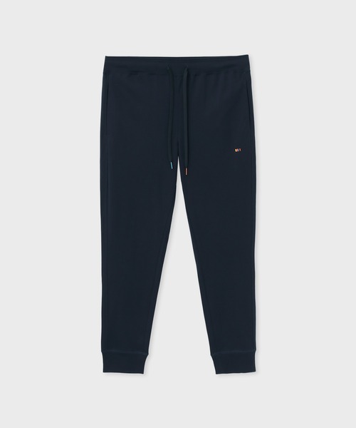 新品タグ付【ポールスミス】綿100% 春夏 薄手 イージーロングパンツ L 紺 Paul Smith（ポール・スミス） パンツ 「ラウンジウェアー」“Artist