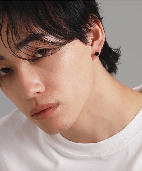 ピアス “BASIC”ブリリアントカットピアス/シルバー925「LION HEART / ライオンハート」 メンズ レディースの画像