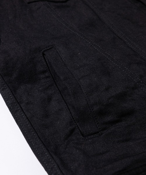 glamb（グラム） デニムジャケット gジャン Fringe denim JKT