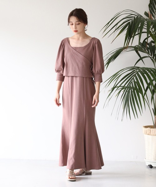 one after another NICE CLAUP ワンピース 【Web限定】2枚セットマルチ