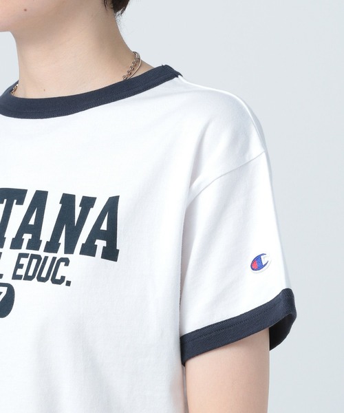 Champion レディース tシャツ Tシャツ 「Champion(チャンピオン