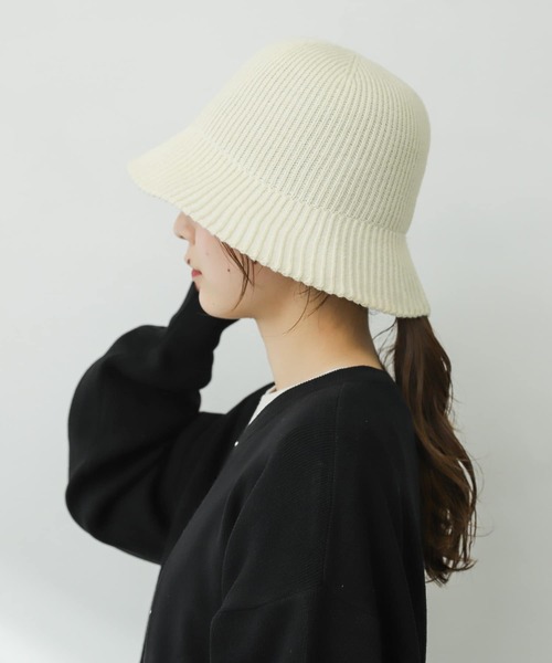 SENSE OF PLACE by URBAN RESEARCH 帽子 ハット ニットバケットハット