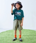 パンツ 「水はじく」撥水ナイロン ハーフパンツ...の詳細画像4