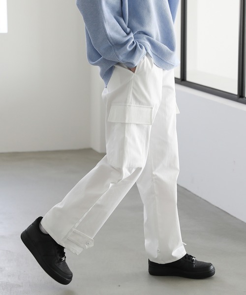 ASTRONOMY ワイドパンツ カーゴパンツ セミワイドストレートM-47