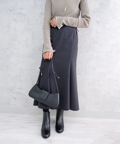 モードカオリ（MODE KAORI）/【撥水 防滑 断熱】ヘリンボーンサイドゴアブーツ/21488 MODE KAORI（モードカオリ） ブーツ 「撥水 防滑 断熱」ヘリンボーン