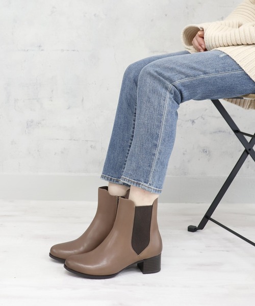 MODE KAORI（モードカオリ） ブーツ 「撥水 防滑 断熱」ヘリンボーン