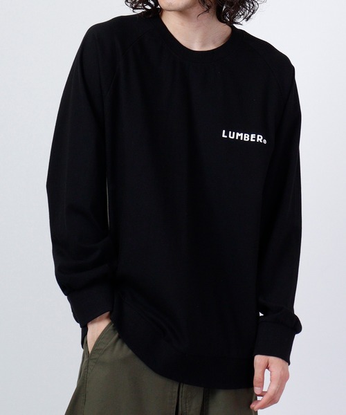 NEIGHBORHOOD LUMBER 長袖Tシャツ ブラック XL LUMBER tシャツ スイッチングポケット長袖Tシャツ メンズ レディース