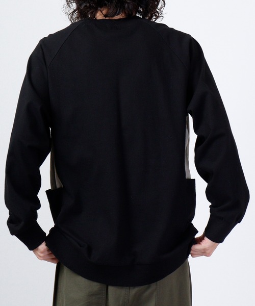 NEIGHBORHOOD LUMBER 長袖Tシャツ ブラック XL LUMBER tシャツ スイッチングポケット長袖Tシャツ メンズ レディース