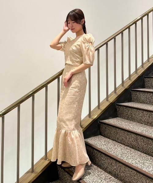 DEICY ポワンティエフルールワンピース DEICY ポワンティエフルールワンピース