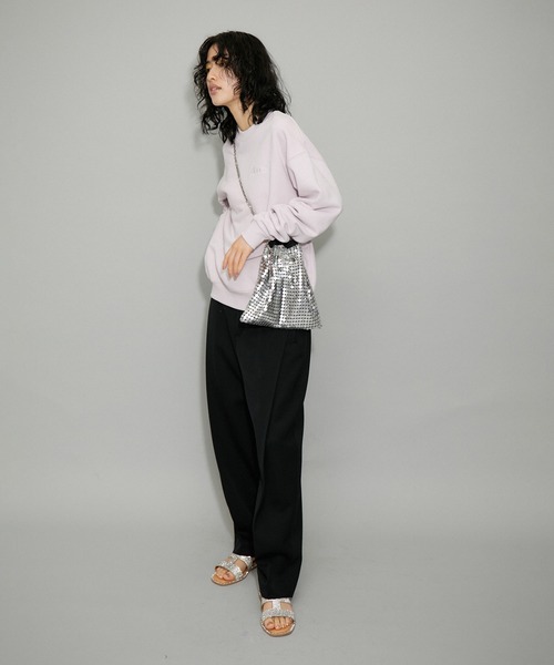 ADAM ET ROPE'（アダムエロペ） ハンドバッグ 「サステナブル」メタル