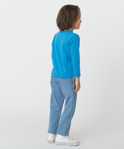 パンツ ストレッチデニムストレートパンツ キッズ 子供服 男の子
