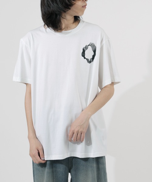 Theater code tシャツ circle graphic short sleeve tee shirt