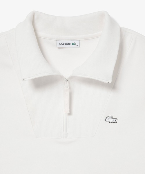 美品　LACOSTE ハーフジップ半袖ゴルフシャツ　38 タグ付き ハーフジップ 半袖（LACOSTE）のおすすめ人気商品一覧 通販 - Yahoo