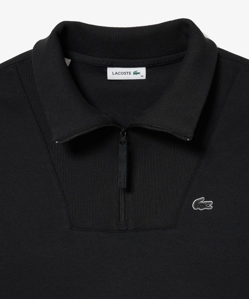 【入手困難】激レア！ SUPREME×LACOSTE　ハーフジップスウェット Supreme LACOSTE Velour Half-Zip Track Top (SS18) - $188