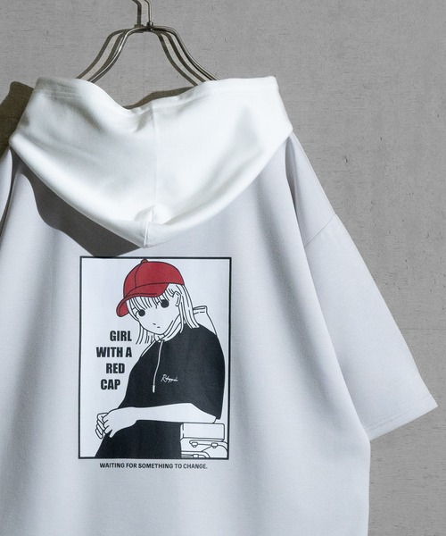 RED CAP GIRL パーカー 「a-r」「Red Cap Girl/レッドキャップ