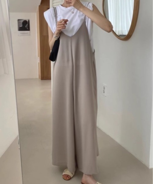sorule ワンピース ワイドキャミサロペット : ZOZOTOWN Yahoo!店