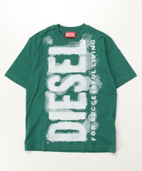 【Yuina】DIESEL KIDS 刺繍ロゴ　Tシャツ　8Y DIESEL KIDS tシャツ DIESEL（ディーゼル）Kids ＆ Junior