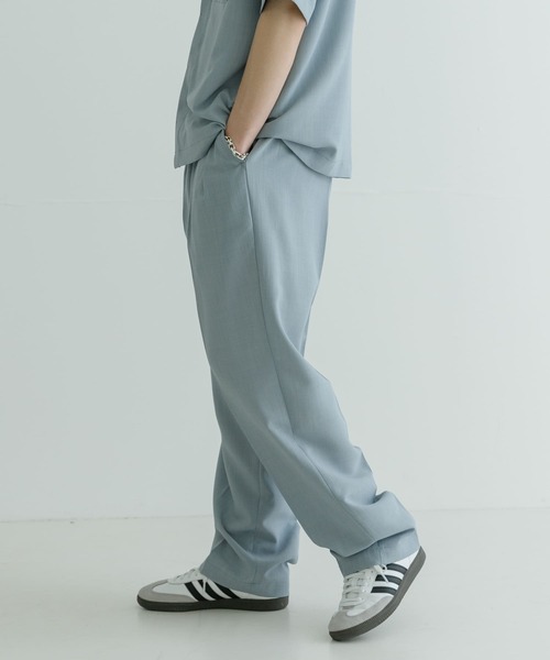 URBAN RESEARCH パンツ iD ドライタッチLINEN LIKE EASY PANTS メンズ