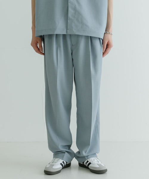 URBAN RESEARCH パンツ iD ドライタッチLINEN LIKE EASY PANTS メンズ