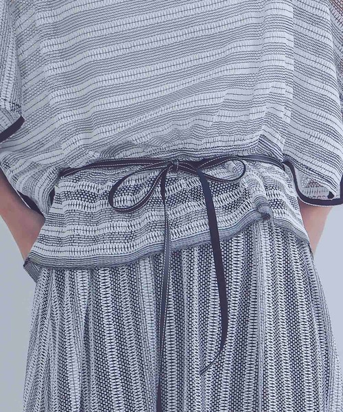 ブラウス シャツ sheer mesh border butterfly blouse(シアーメッシュボーダバタフライブラウス) レディース DRESSLAVE ブラウス シャツ sheer mesh border butterfly blouse