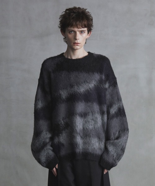 CIASENSE セーター ニット abstract loose shaggy knit