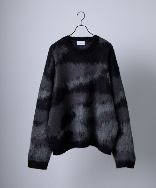 CIASENSE セーター ニット abstract loose shaggy knit