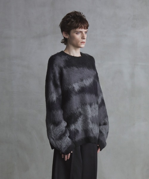 CIASENSE セーター ニット abstract loose shaggy knit