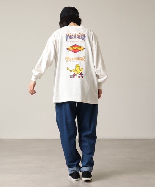 THRASHER tシャツ 「THRASHER/スラッシャー」バックプリント