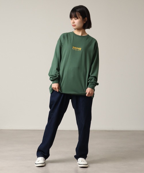 THRASHER tシャツ 「THRASHER/スラッシャー」バックプリント
